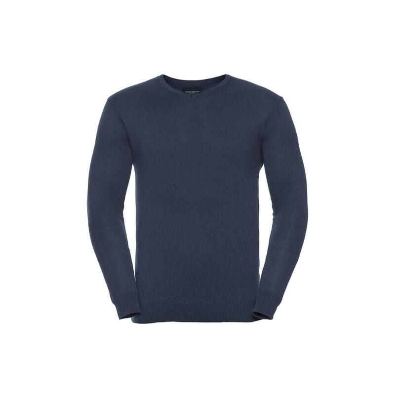 ラッセルアスレチック レディース トップス Tシャツ Vネック スウェット コットン アクリル Russell Athletic Russell Collection Mens Cotton Acrylic V Neck Sweatshirt French N