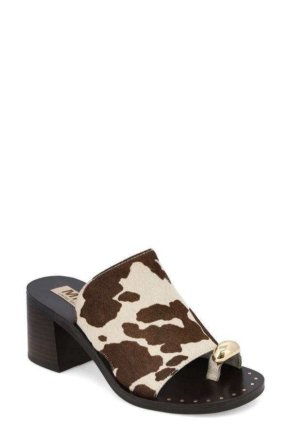 ミアリミテッドエディション レディース シューズ サンダル MIA Limiteditionikita Slide Sandal Cow Print
