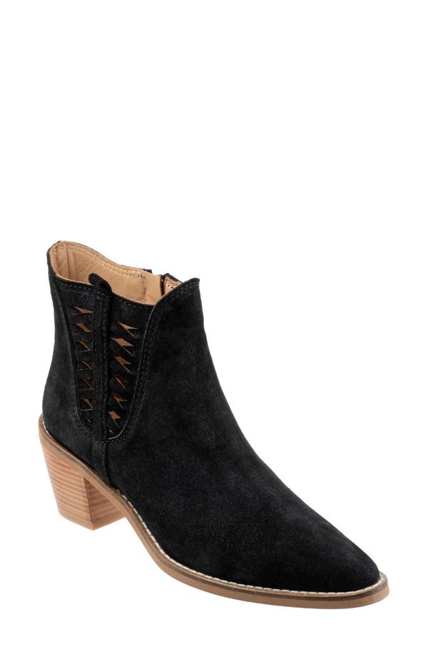 ブエノ レディース シューズ ブーツ・レインブーツ Bueno Veronika Bootie Black Suede ブラック