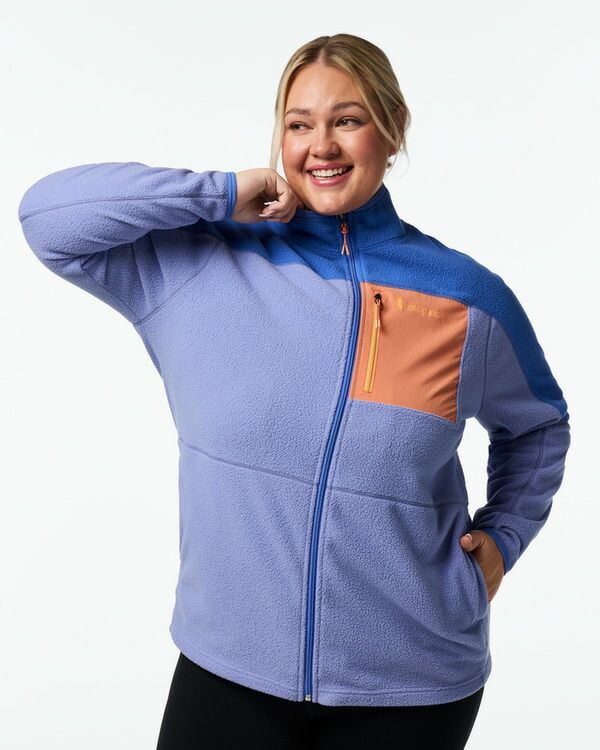 コートパクシー レディース アウター ジャケット・ブルゾン フリース Cotopaxi Abrazo Fleece FullZip Jacket Womens Azure And Aster