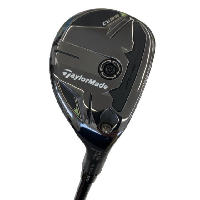 【中古】 テーラーメイド Qi35 U2 ユーティリティ UT Diamana SILVER TM70(Qi35 UT) (フレックスS) メンズ 男性用 右利き 右用 Bランク ゴルフクラブ