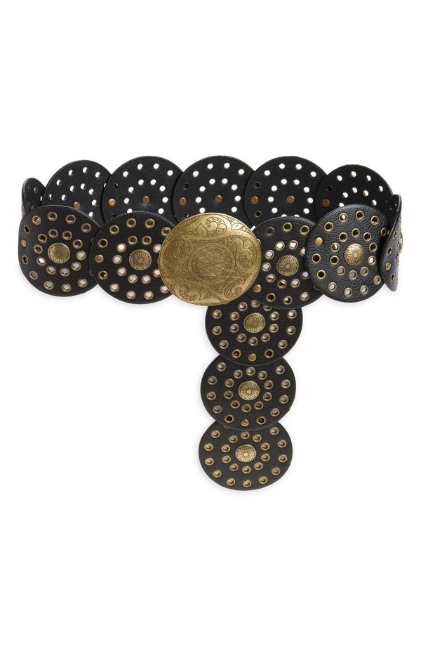ビーピー レディース アクセサリー ベルト BP Circle Grommet Belt Black ブラック