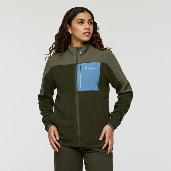 コートパクシー レディース アウター ジャケット・ブルゾン フリース Cotopaxi Abrazo Fleece FullZip Jacket Womens FatigueWoods