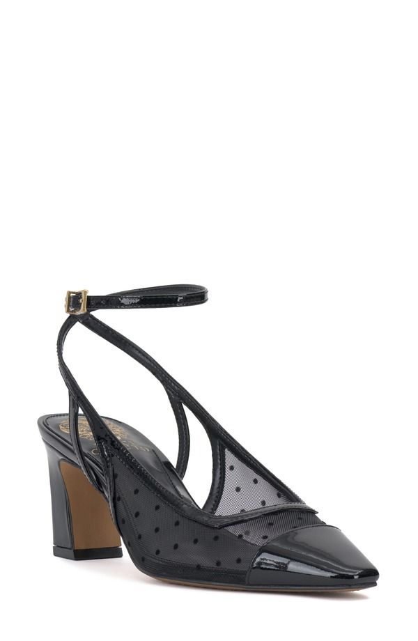 ヴィンスカムート レディース シューズ ヒール アンクル Vince Camuto Somlee Ankle Strapump Black ブラック