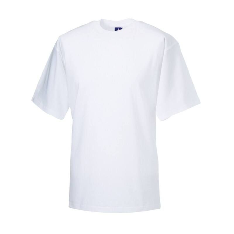 ラッセルアスレチック レディース トップス Tシャツ コットン Russell Athletic Russell Mens Classic Ringspun Cotton TShirt White ホワイト