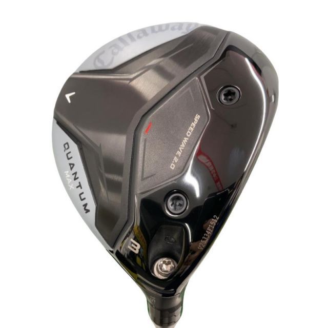 【中古】 キャロウェイ QUANTUM MAX 3W フェアウェイウッド FW TENSEI GRAY for CW 60(QUANTUM FW) (フレックスS) メンズ 男性用 右利き 右用 Cランク ゴルフクラブ