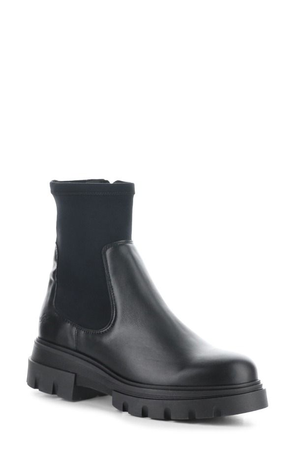 ボスアンドコー レディース シューズ ブーツ・レインブーツ チェルシーブーツ チェルシー Bos Co Five Waterproof Chelsea Boot Black FeelLycra ブラック