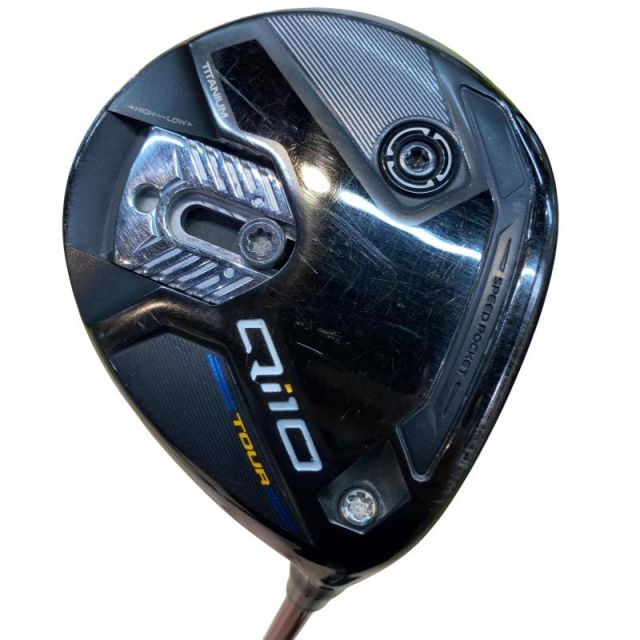 【中古】 テーラーメイド Qi10 TOUR 3W フェアウェイウッド FW 純正特注シャフト (フレックスS) メンズ 男性用 右利き 右用 Cランク ゴルフクラブ