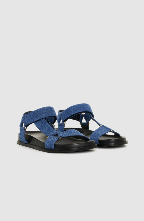 アニービン レディース シューズ サンダル ANINE BING Jessandals Clean Indigo Denim インディゴ