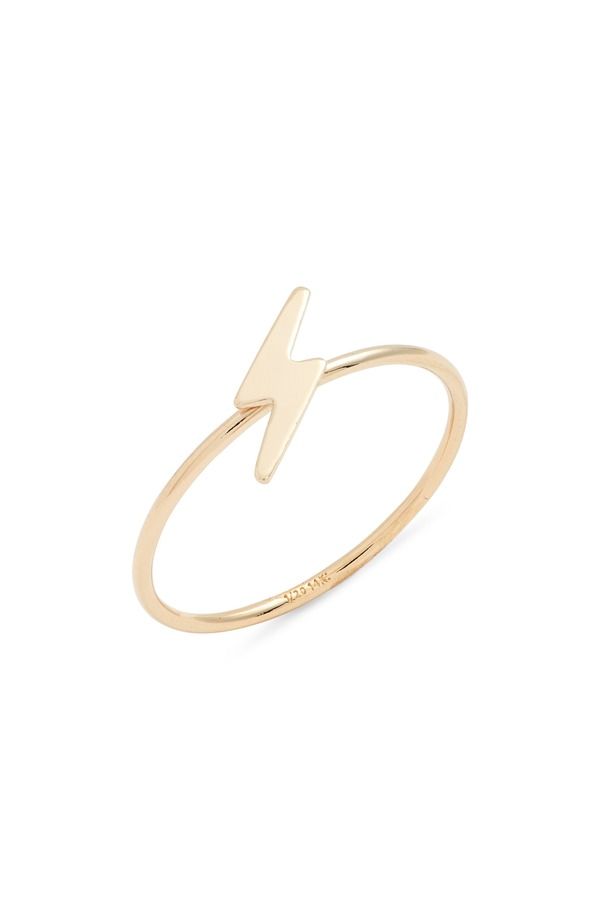 ナシェル レディース アクセサリー 指輪 Nashelle Lightening Bolt Ringold Fill ゴールド