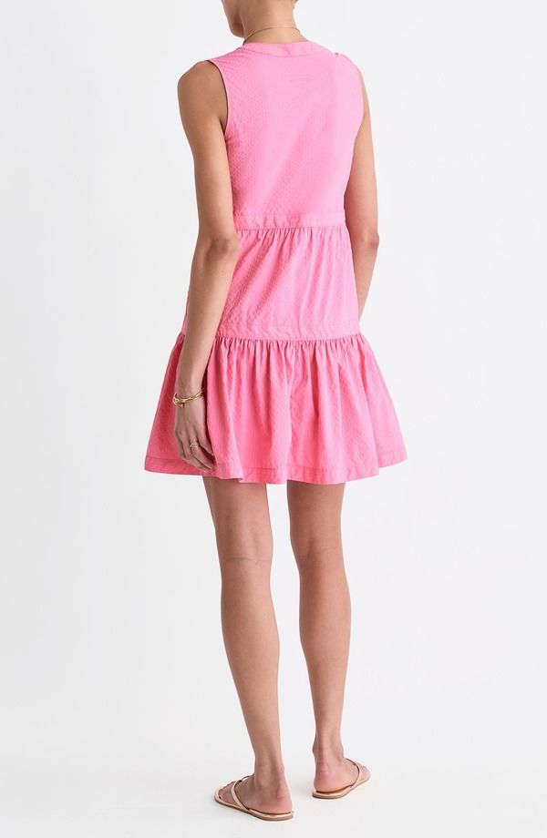ヴァインヤードヴァインズ レディース トップス ワンピース vineyard vines Harbor Seersucker Sundress Pink ピンク 37,570円