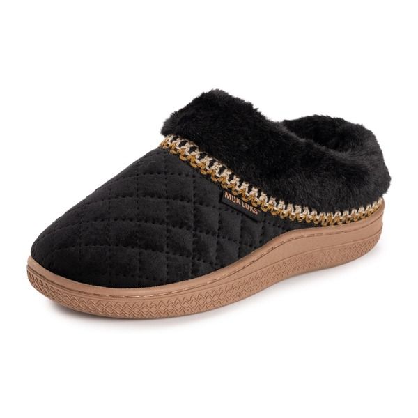 ムクルクス レディース シューズ サンダル MUK LUKS Charlee Clog Slipper Black ブラック