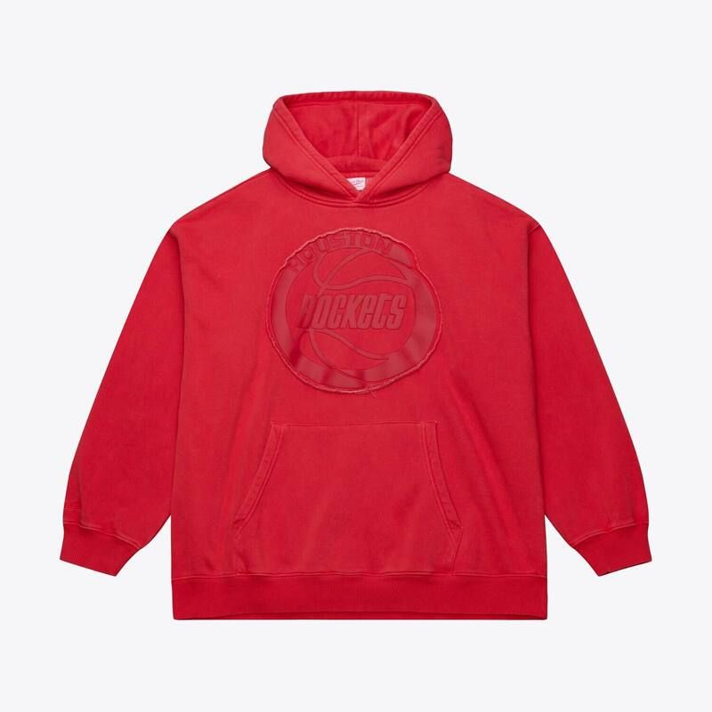 ミッチェルネス レディース トップス Tシャツ ダウン フリース パーカー Mens Mitchell Ness Red Houston Rockets Downtown Collection Fleece Hoodie Rkt Red レッド
