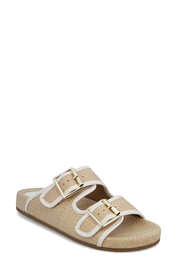 ミア レディース シューズ サンダル MIA Gazell TwoStrap Sandal Natural White ホワイト