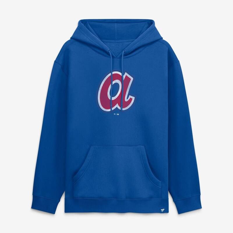 ファナティクス レディース トップス Tシャツ パーカー Mens Fanatics Royal Atlanta Braves Heritage Hoodie Brv Blue ブルー