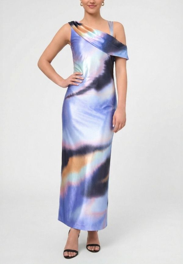 レイチェル ロイ レディース トップス ワンピース ドレープ マキシ RACHEL Roy Delphina Draped Neck Maxi Dress Medium Purple パープル