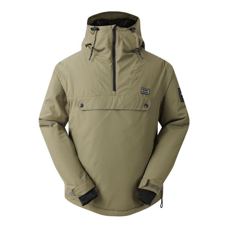 デアツービー レディース アウター ジャケット・ブルゾン Dare 2B Mens Freeride II Colour Block Overhead Ski Jacket Olive Green グリーン