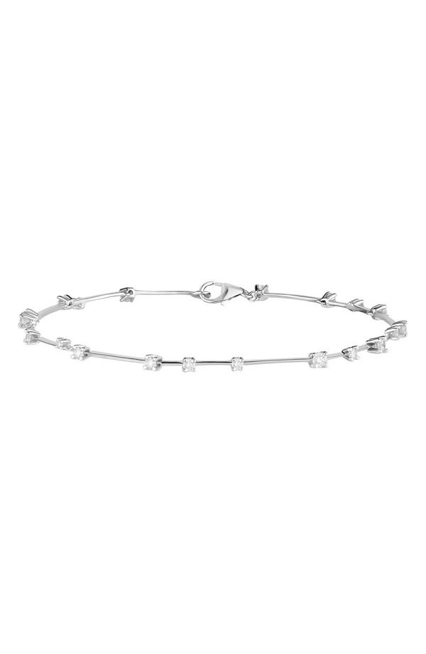 ラナ レディース アクセサリー ブレスレット・バングル・アンクレット LANA 14K Gold Solo Moveable Diamond Bracelet White Gold ホワイト