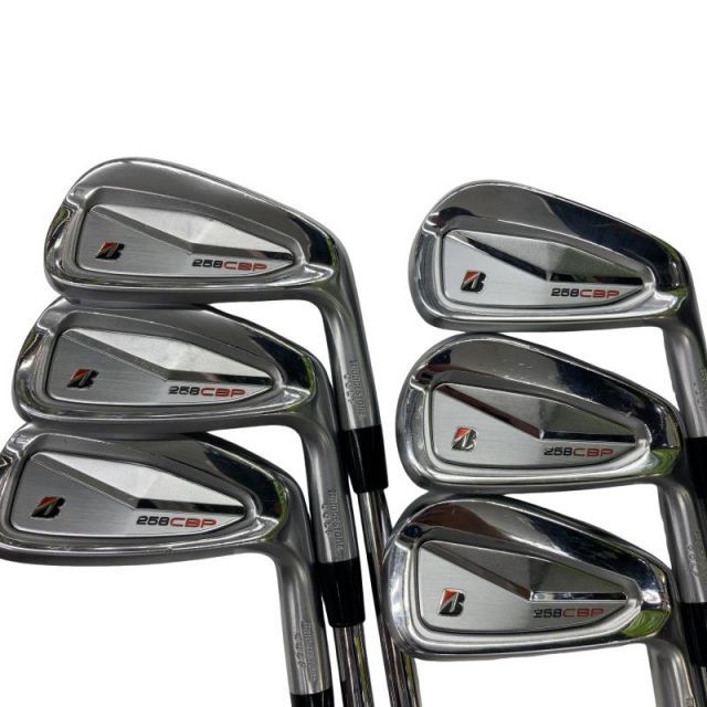 【中古】 ブリヂストン BRIDGESTONE 258CBP 6S アイアンセット IR NS PRO MODUS3 TOUR105 DUAL FLOW (フレックスS) メンズ 男性用 右利き 右用 Cランク ゴルフクラブ