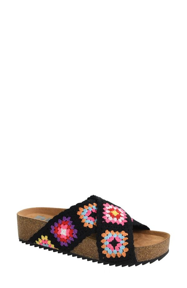 ダーティーランドリー レディース シューズ サンダル プラットフォーム Dirty Laundry Mullberry Platform Sandal Black Multi ブラック