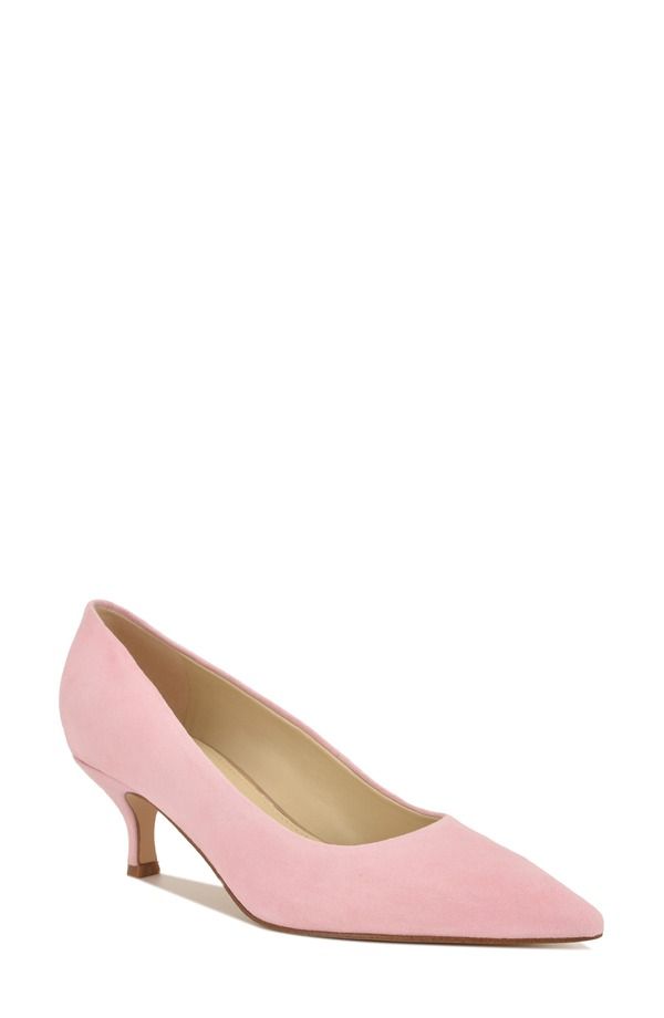 ナインウェスト レディース シューズ ヒール Nine West Siskpointed Toe Kitten Heel Pump Light Pink ピンク
