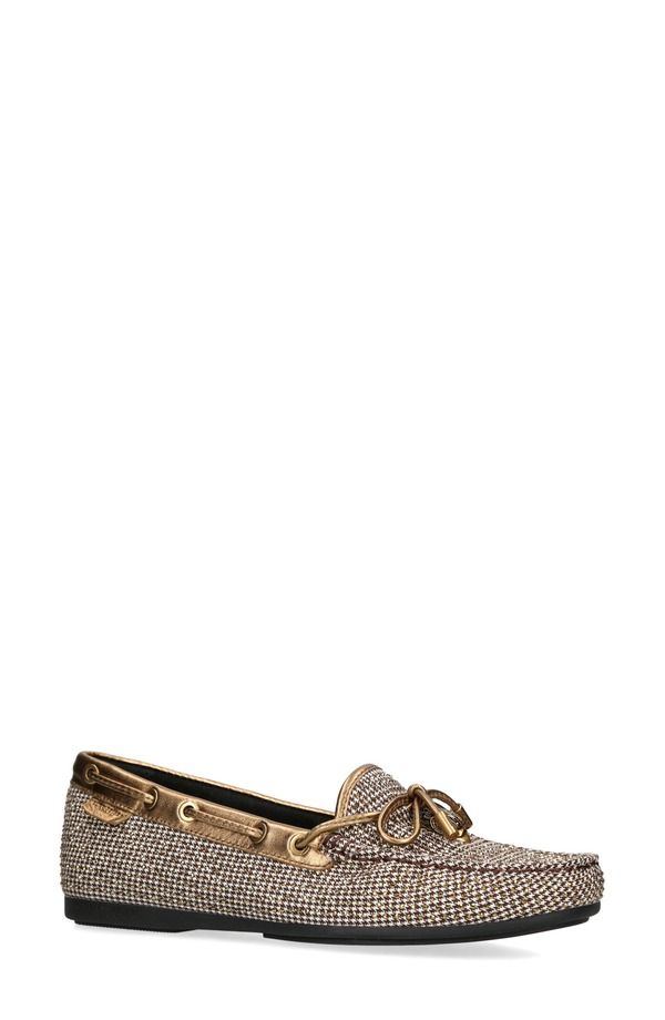 カートジェイガーロンドン レディース シューズ スリッポン・ローファー Kurt Geiger London Eagle Boat Shoe Dark Beige ベージュ