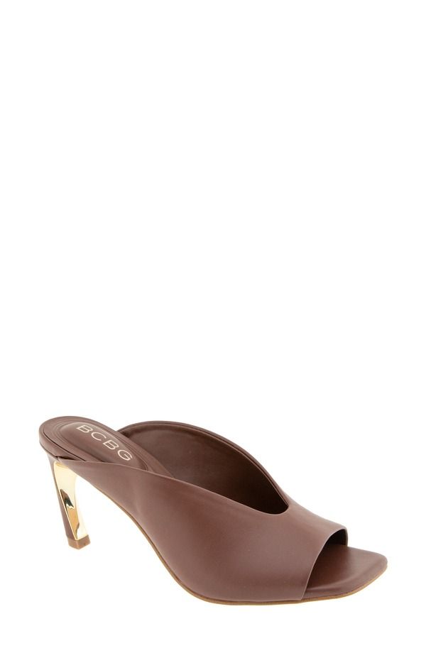 ビーシビージー レディース シューズ ヒール サンダル BCBG Reese Slide Sandal Sepia