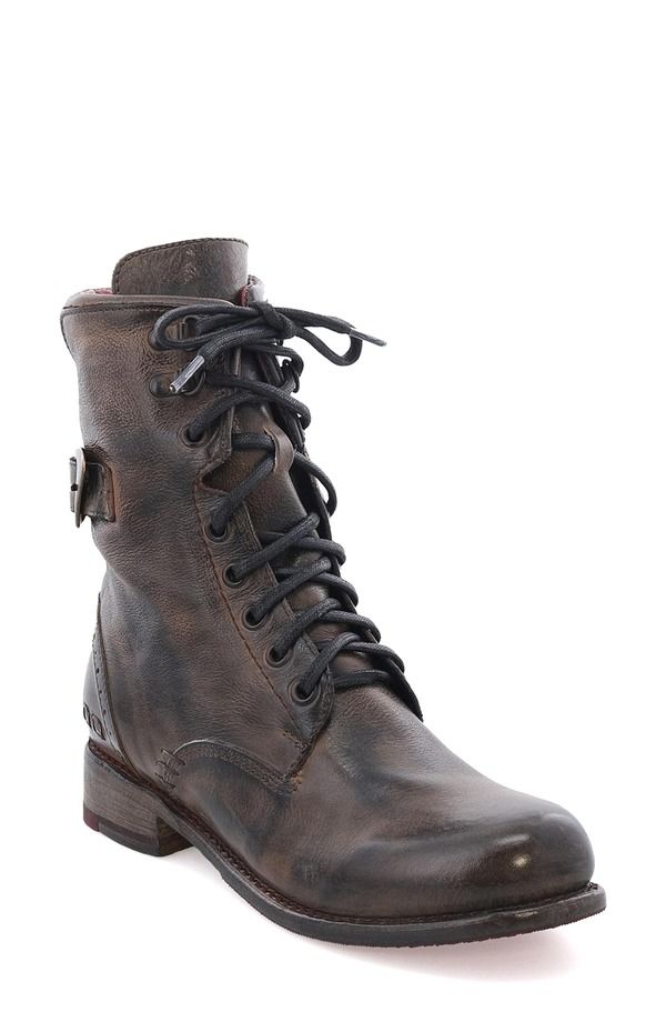 ベッドステュ レディース シューズ ブーツ・レインブーツ Bed Stu Anne Bootie Black Rustic Rust ブラック