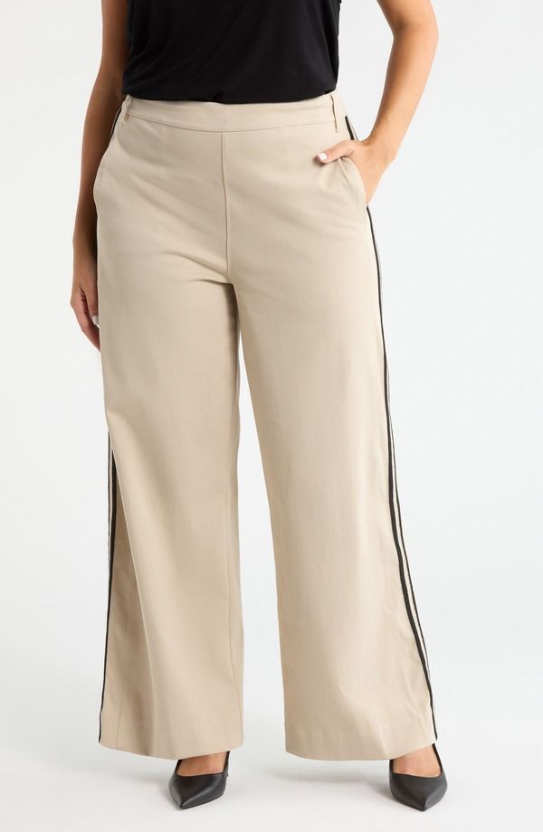 リジー レディース ボトムス レギンス パンツ Lysse Brinne Side Stripe PullOn Pants Crisp Khaki カーキ