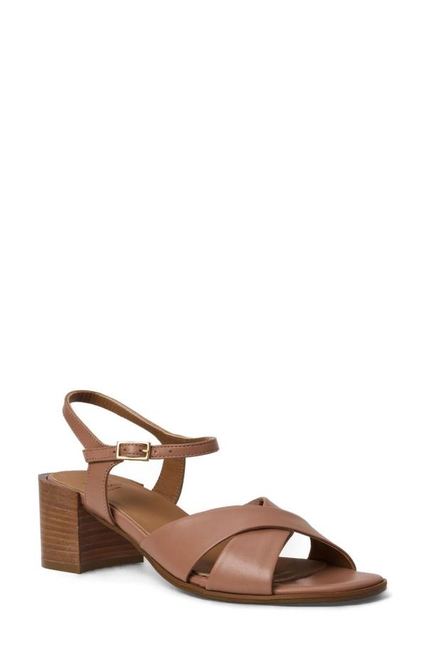 アクアタリア レディース シューズ ヒール サンダル アンクル Aquatalia Domenica Weatherproof Ankle Strap Sandal Clay Nappa