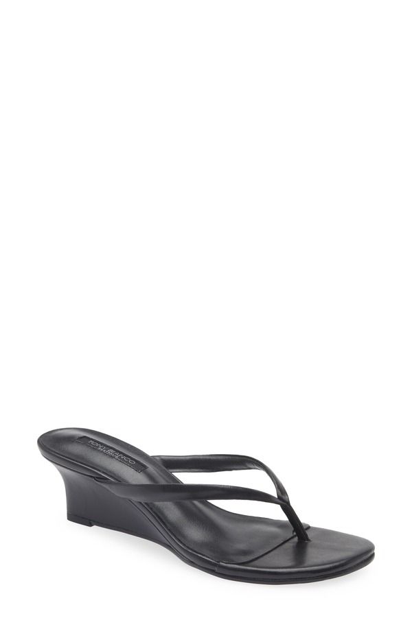 トニービアンコ レディース シューズ ヒール サンダル Tony Bianco Edgy Wedge Sandal Black Vintage ブラック