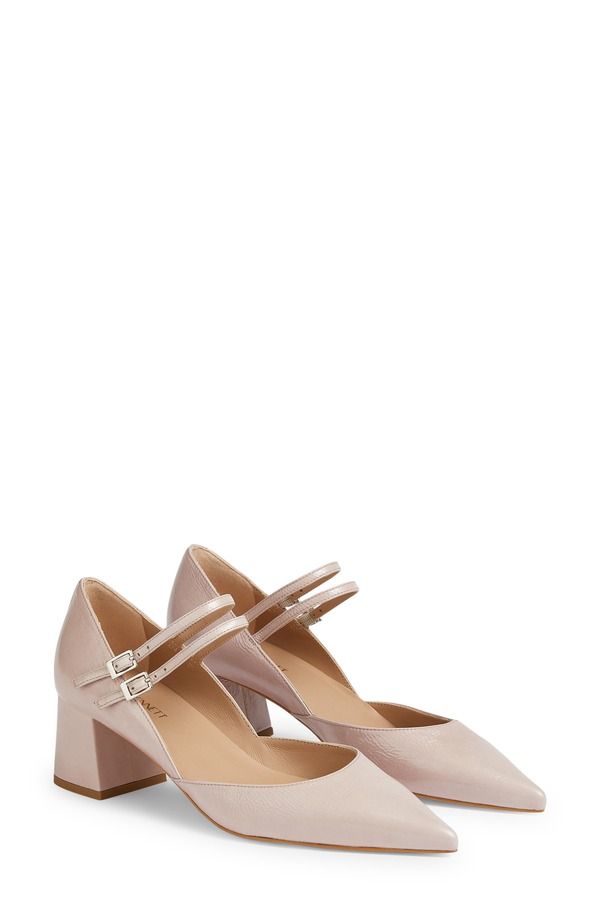 エルケーベネット レディース シューズ ヒール LK Bennett Savannah Mary Jane Pointed Toe Pumpink ピンク