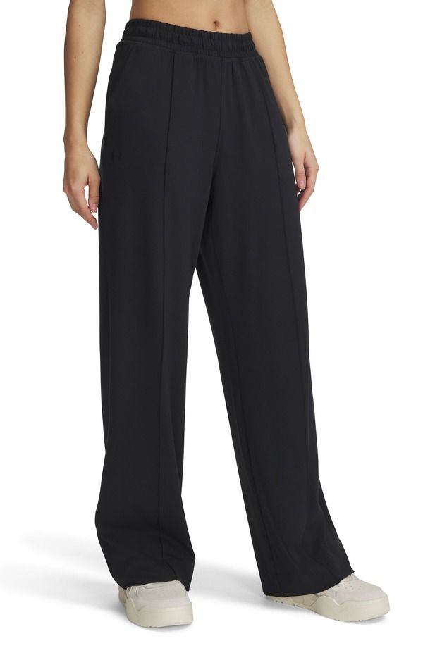 アンダーアーマー レディース ボトムス レギンス ワイドレッグ パンツ Under Armour Meridian Wide Leg Pants Black Black ブラック