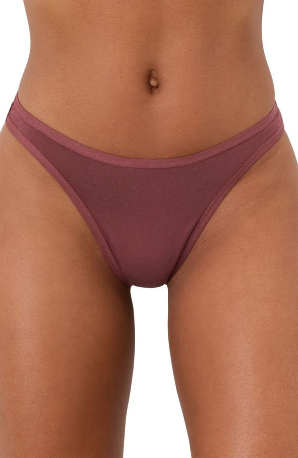 パクト レディース アンダーウェア パンツ コットン Pact Everyday Classic Fithong 5Pack Made With Organicotton Everyday Lakeside Lilies