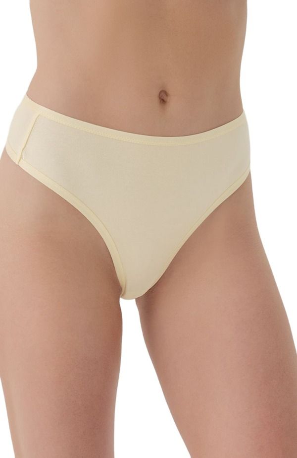 パクト レディース アンダーウェア パンツ コットン Pact Organicotton Everyday High Rise Thong 6Pack Tourist
