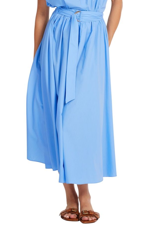 ビショップアンドヤング レディース ボトムスカート Bishop Young Camryn Poplin Skirt Azure