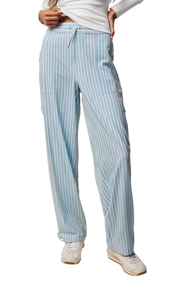 グレイソン レディース ボトムス カジュアルパンツ カーゴパンツ Greyson Windsor Stripe Ashe Cargo Pants Air ストライプ