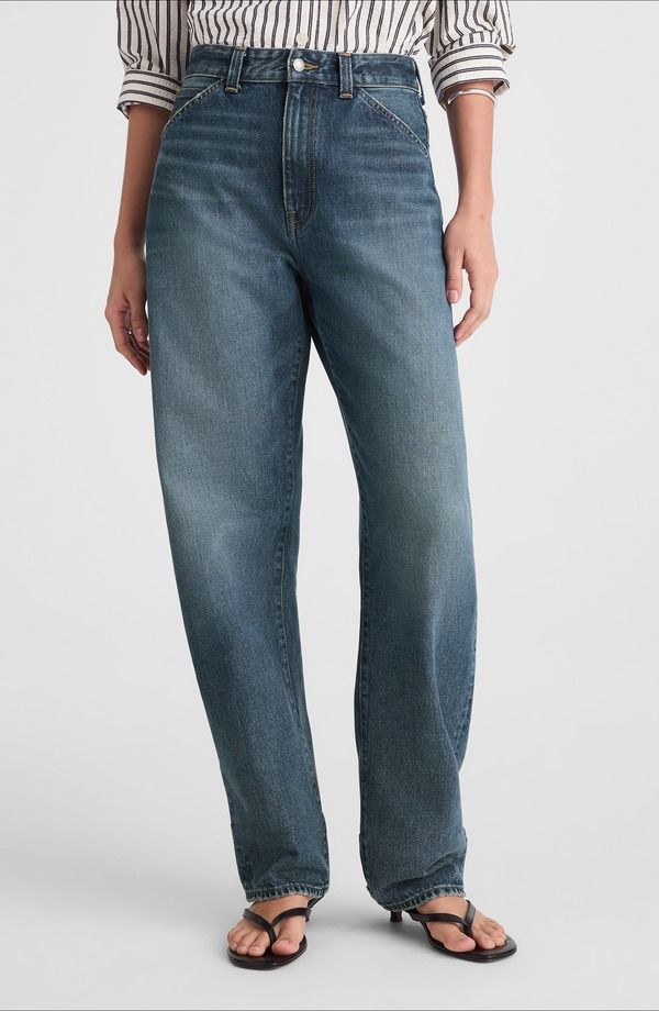 メイドウェル レディース ボトムス デニムパンツ ハイウエスト ジーンズ Madewell The High Waist Balloon Jeans Greendale Wash