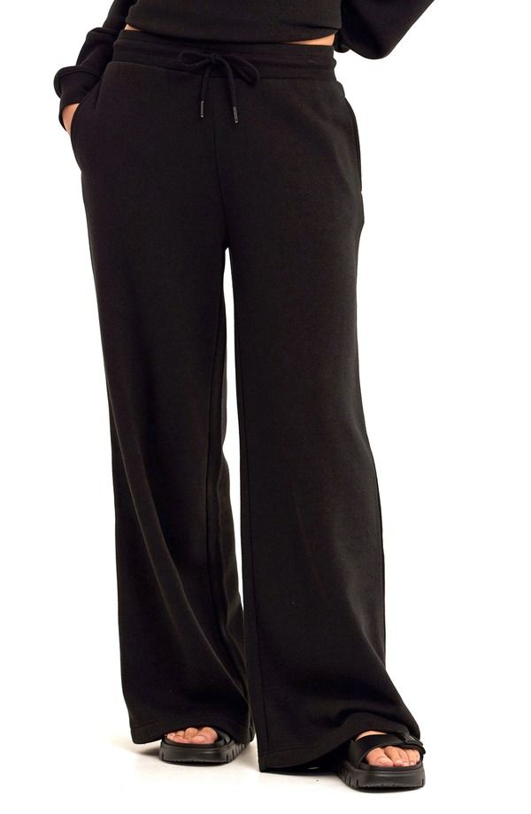 スレッズ・フォー・ソート レディース ボトムス レギンス パンツ スウェットパンツ フリース Threads 4 Thought Mora Fleece Sweatpants Black ブラック