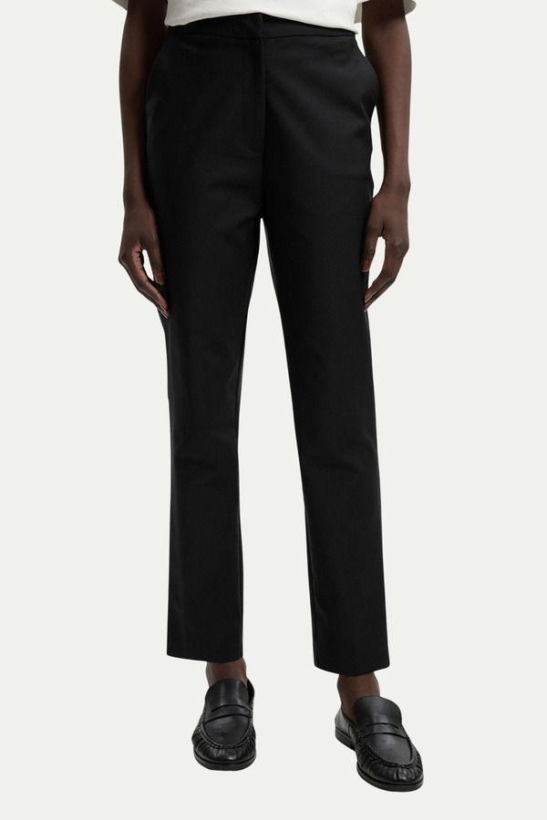 カレンミレン レディース ボトムス レギンス パンツ Karen Millen Essential Techno Woven Trousers Black ブラック
