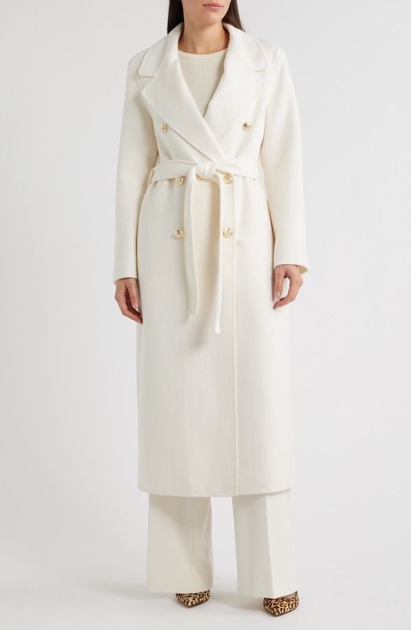 レイス レディース アウター ジャケット・ブルゾン ウール コート Reiss Dora Double Breasted Wool Blend Coat Cream クリーム