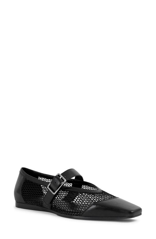 ヴァガボンド レディース シューズ パンプス メッシュ Vagabond Shoemakers Wioletta Mesh Mary Jane Flat Black ブラック