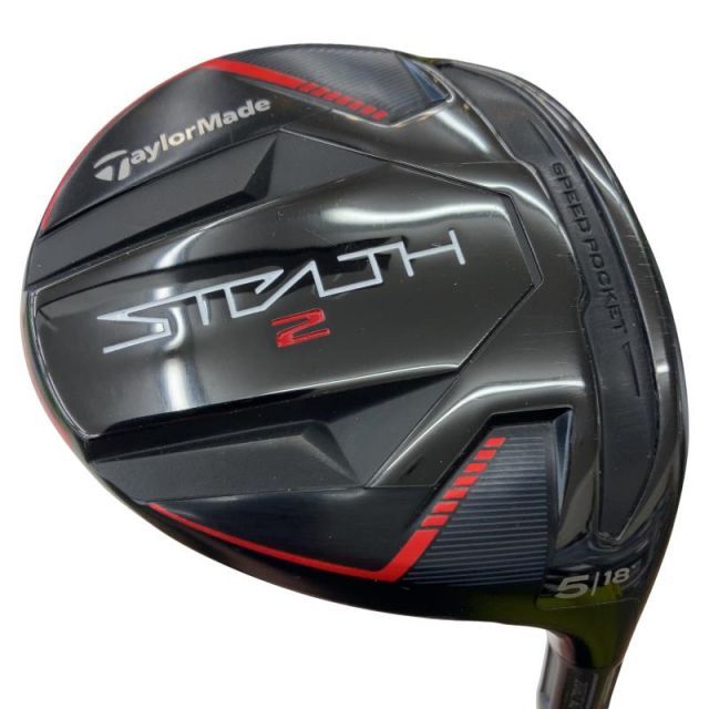 【中古】 テーラーメイド STEALTH2 5W フェアウェイウッド FW リシャフト (フレックスその他) メンズ 男性用 右利き 右用 Cランク ゴルフクラブ