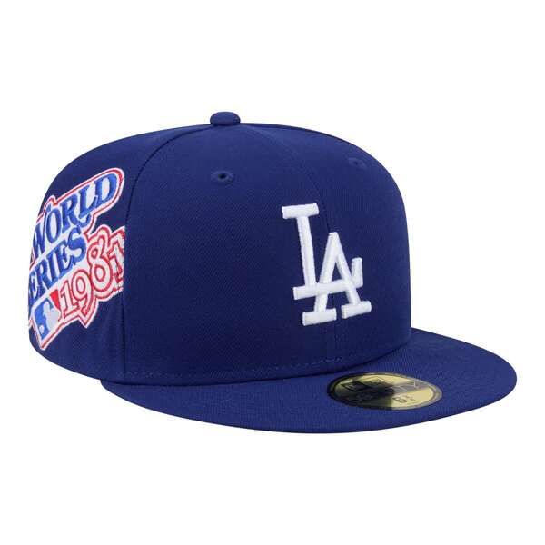 ニューエラ メンズ アクセサリー 帽子 Mens New Era Royalos Angeles Dodgers Hidden Hit 59FIFTY Fitted Hat Royal