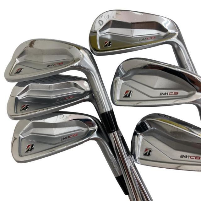 【中古】 ブリヂストン BRIDGESTONE 241CB 6S アイアンセット IR NS PRO MODUS3 TOUR120 (フレックスS) メンズ 男性用 右利き 右用 Cランク ゴルフクラブ