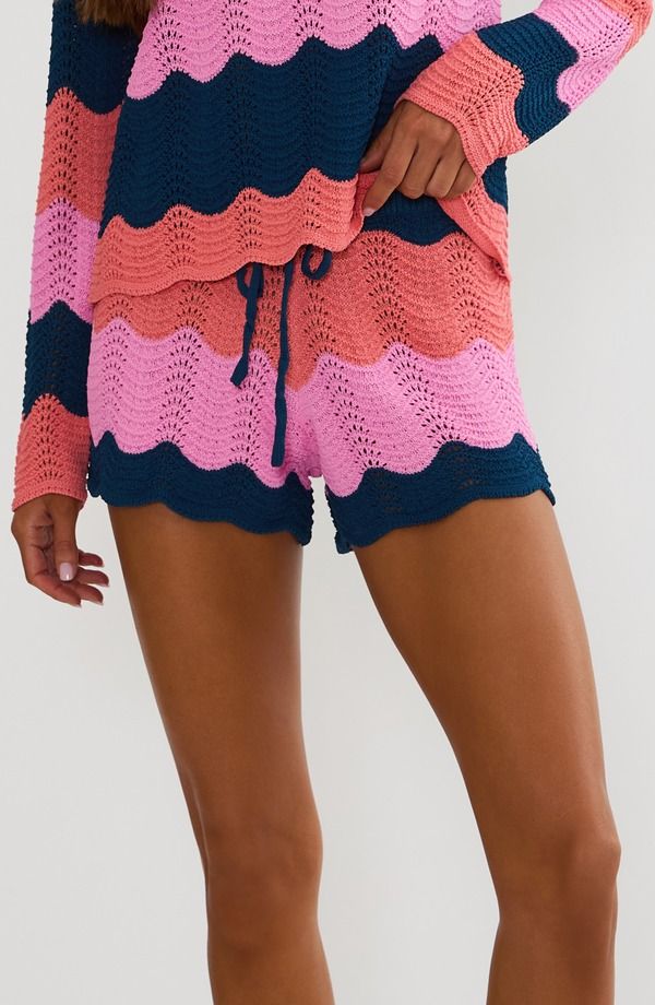 ビーチライオット レディース ボトムス ハーフパンツ・ショーツ ショートパンツ Beach Riot Balboa CoverUp Shortseashell Isle Color Block 22,896円