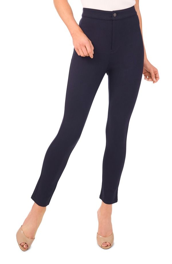 テッドベーカー レディース ボトムス レギンス ハイウエスト パンツ Ted Baker Fenlinda High Waist Ponte Pants Baritone Blue ブルー
