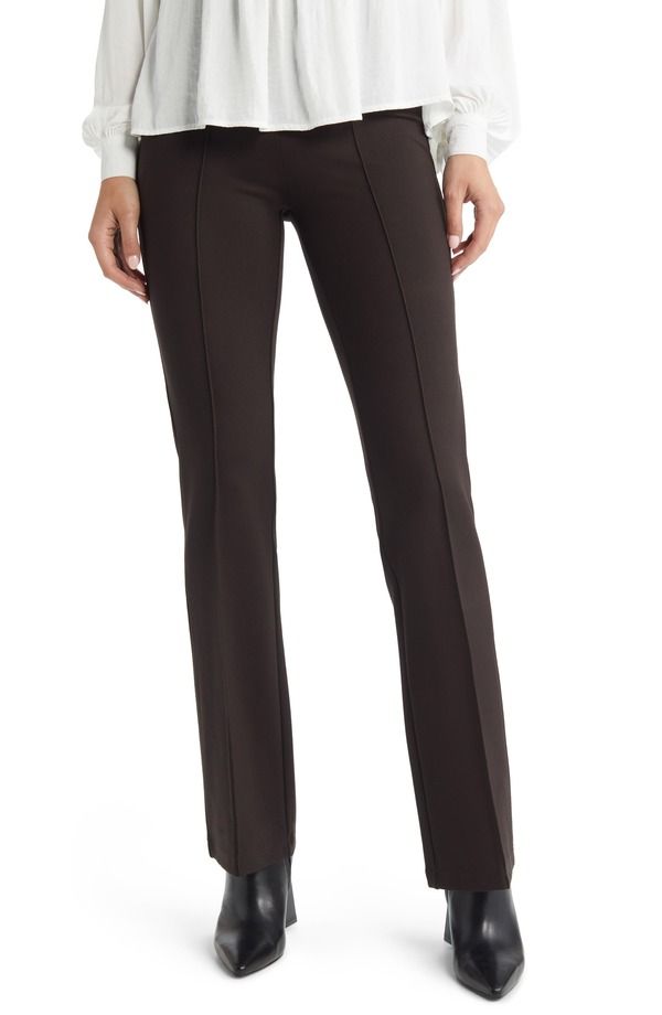リジー レディース ボトムス レギンス パンツ Lyssentials Elysse Ponte Pants Dbl Exprso