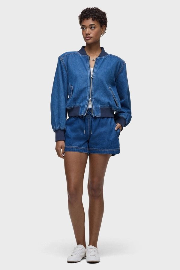 ハドソンジーンズ レディース ボトムス レギンス Hudson Jeans Drawstring Short Lottery