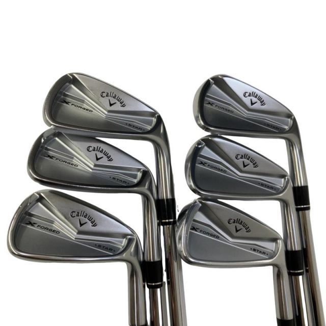 【中古】 キャロウェイ X FORGED STAR(2024) 6S アイアンセット IR NS PRO 950GH neo (フレックスS) メンズ 男性用 右利き 右用 Cランク ゴルフクラブ 46,019円